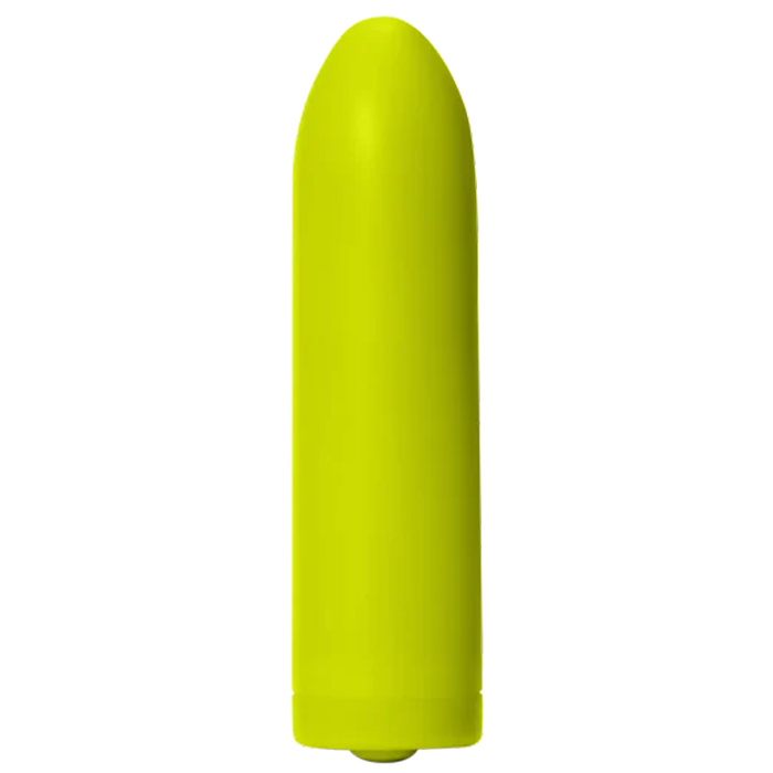 Zee - Citrus 3-speed bullet vibe in bright yellow, a versatile pleasure toy for intimate wellness.